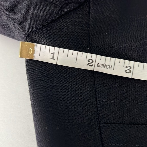 Jones New York NWOT Women’s Black Elegant Long Sleeve Wool Blazer Size 8. - Picture 11 of 16